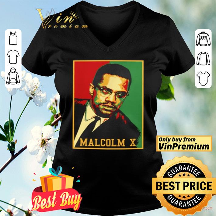 African Malcolm X vintage shirt