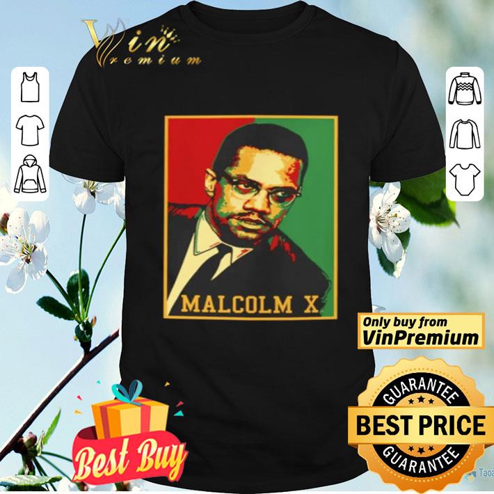 African Malcolm X vintage shirt