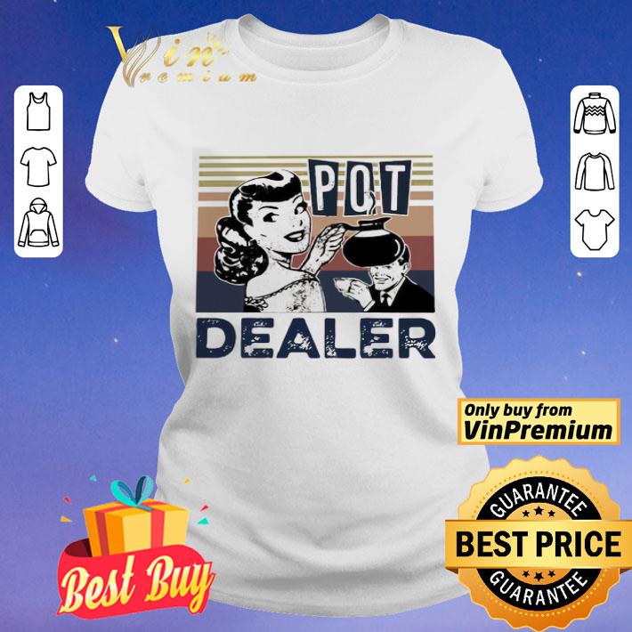 Pretty Coffee Lover Pot Dealer Vintage shirt