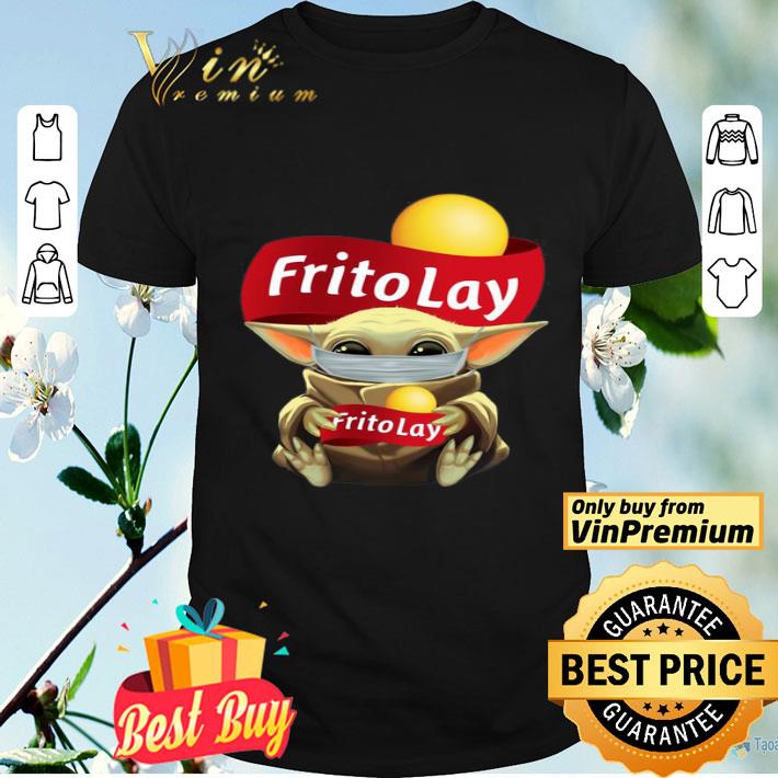 Baby Yoda Face Mask Hug Frito Lay shirt