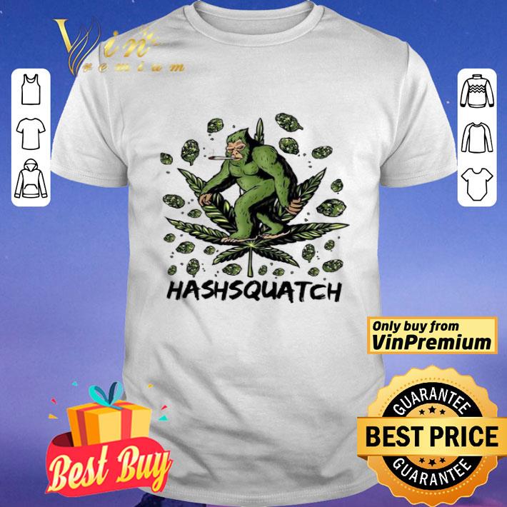 Hashsquatch Funny Bigfoot Weed shirt