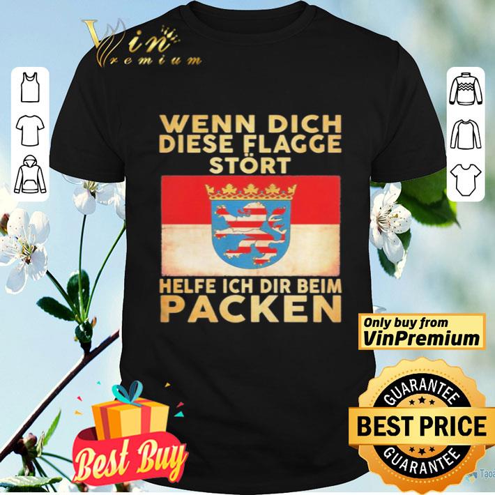 Indonesia Flag Wenn Dich Diese Flagge Strt Helfe Ich Dir Beim Packen shirt