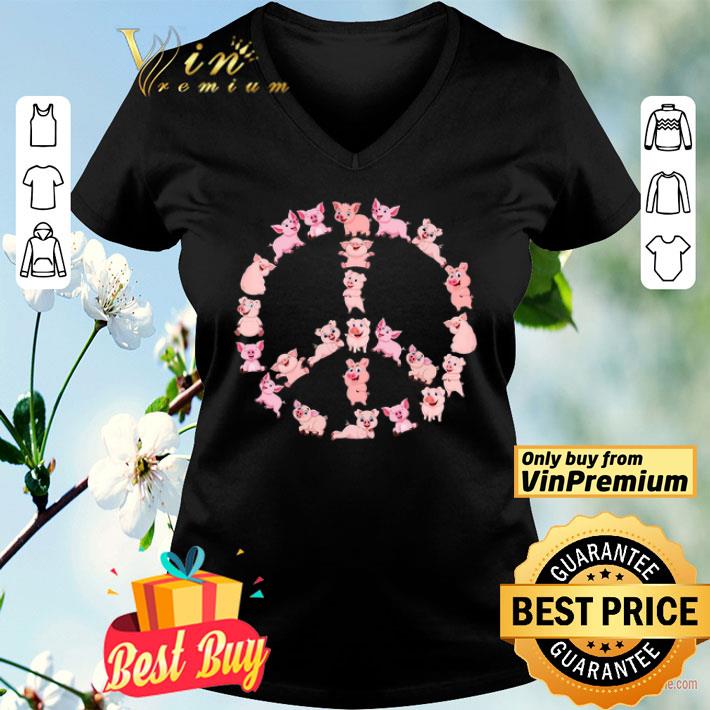Pig Peace Sign shirt