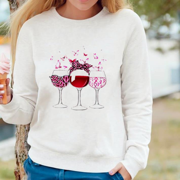 Top Wine Breast Cancer Butterfly shirt 0209b041 top wine breast cancer butterfly shirt 4 - Top Wine Breast Cancer Butterfly shirt