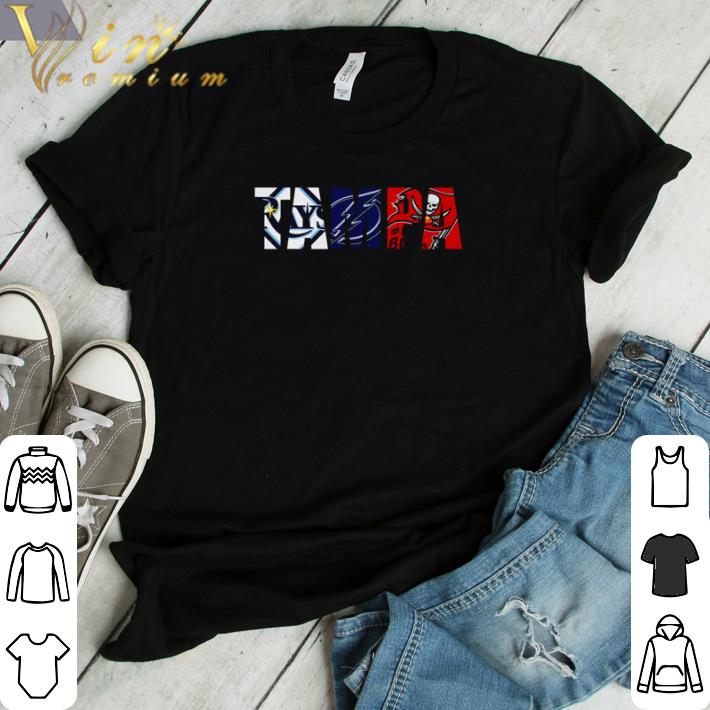 Awesome Tampa Bay Rays Tampa Bay Lightning Tampa Bay Buccaneers shirt