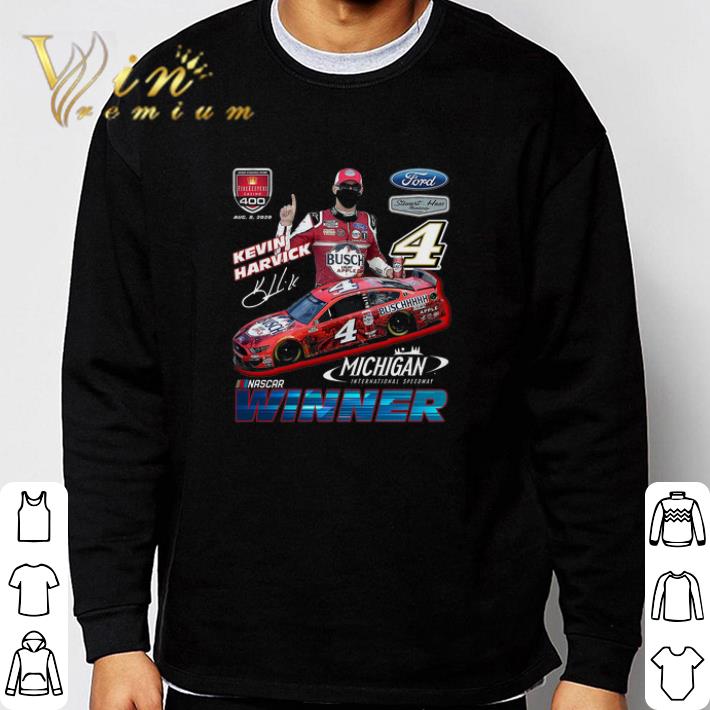 058e4a4e pretty kevin harvick signature michigan international speedway nascar winner shirt 4 - Pretty Kevin Harvick Signature Michigan International Speedway Nascar Winner shirt