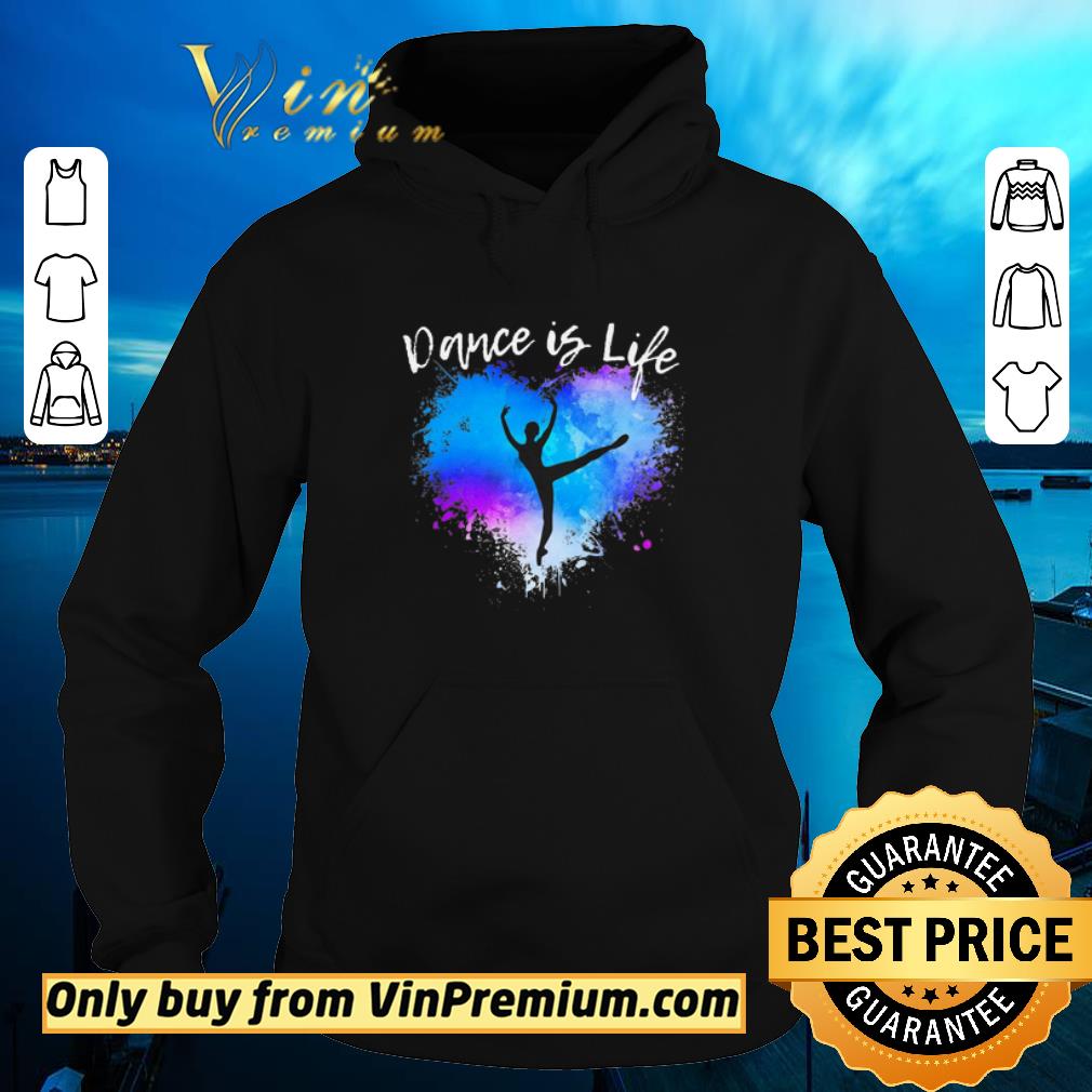 09d02d4f girl ballet dancer is life heart shirt 4 - Girl Ballet Dancer Is Life Heart shirt