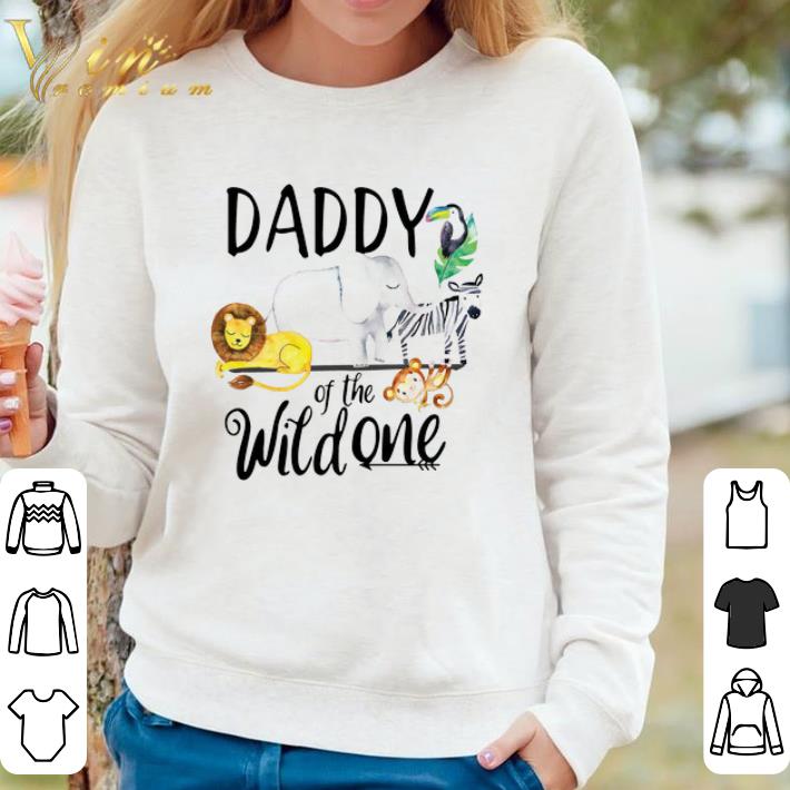 0c721788 awesome animal daddy of the wild one shirt 4 - Awesome Animal Daddy Of The Wild One shirt