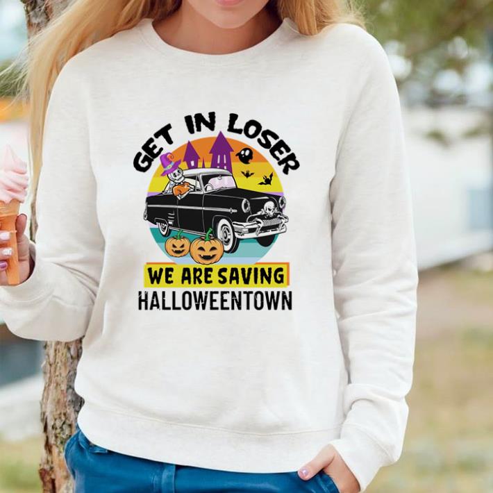 0fee6d6f official skeleton get in loser we are saving halloweentown shirt 4 - Official Skeleton get in loser we are saving Halloweentown shirt