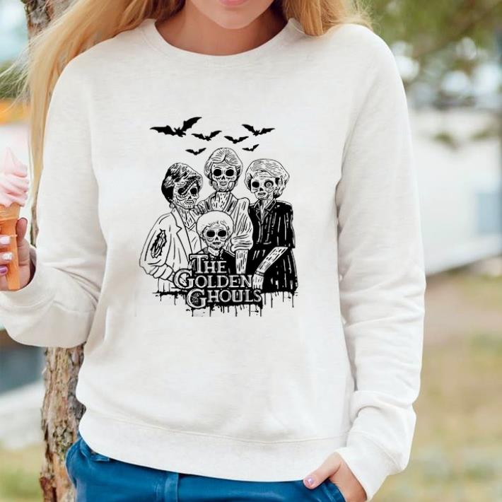 Pretty The Golden Ghouls Skull Happy Halloween shirt 1164280d pretty the golden ghouls skull happy halloween shirt 4 - Pretty The Golden Ghouls Skull Happy Halloween shirt