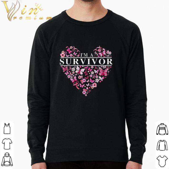 Funny I'm A Survivor Heart Breast Cancer Awareness shirt 3fe1a62d funny i m a survivor heart breast cancer awareness shirt 4 - Funny I'm A Survivor Heart Breast Cancer Awareness shirt