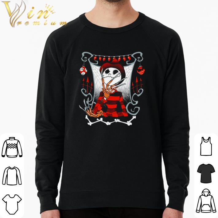 Awesome Jack Skellington as Freddy Krueger shirt 52f75543 awesome jack skellington as freddy krueger shirt 4 - Awesome Jack Skellington as Freddy Krueger shirt