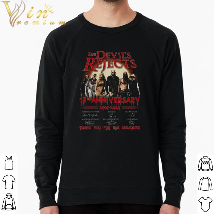 Awesome The Devil's Rejects 15th Anniversary 2005 2020 Signature Thank You shirt 567d1df3 awesome the devil s rejects 15th anniversary 2005 2020 signature thank you shirt 4 - Awesome The Devil's Rejects 15th Anniversary 2005 2020 Signature Thank You shirt