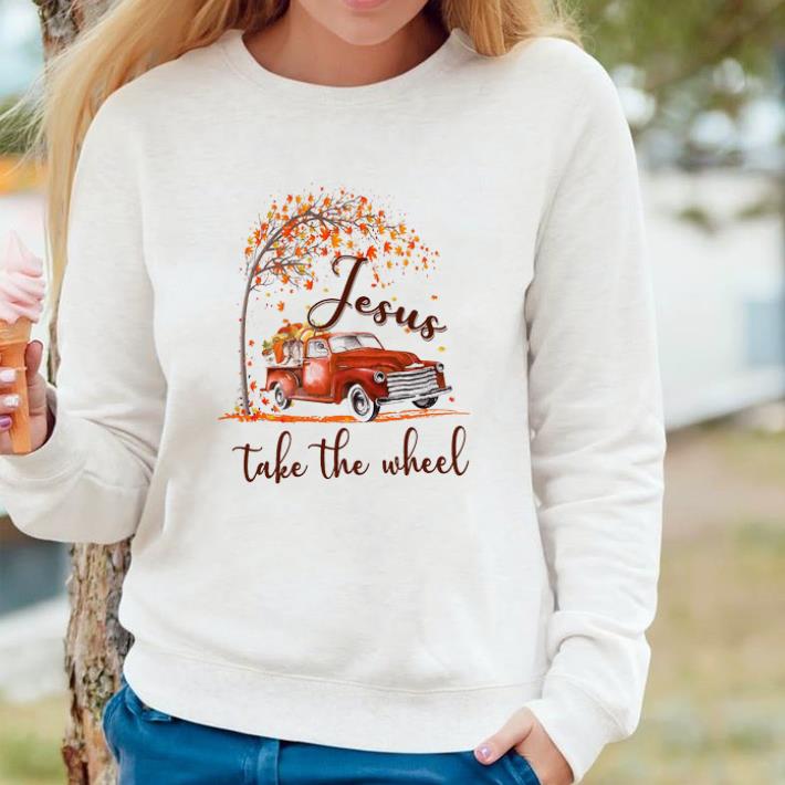 57ceeed6 pretty jesus take the wheel shirt 4 - Pretty Jesus Take The Wheel shirt