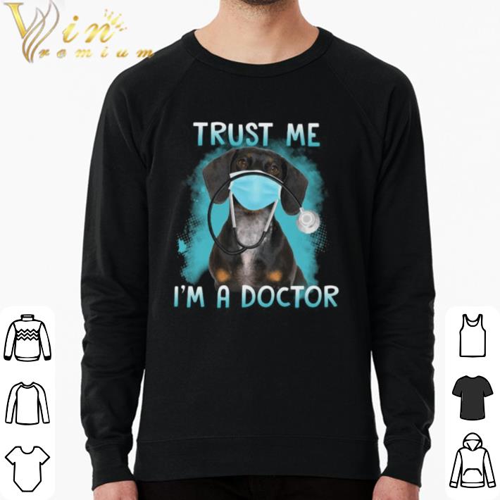 65d31ba6 original dachshund mask trust me i m a doctor shirt 4 - Original Dachshund mask trust me i’m a doctor shirt