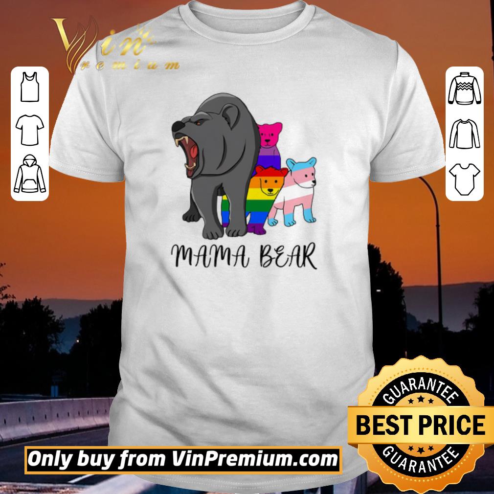 Top Lgbr Pride Mamabear shirt