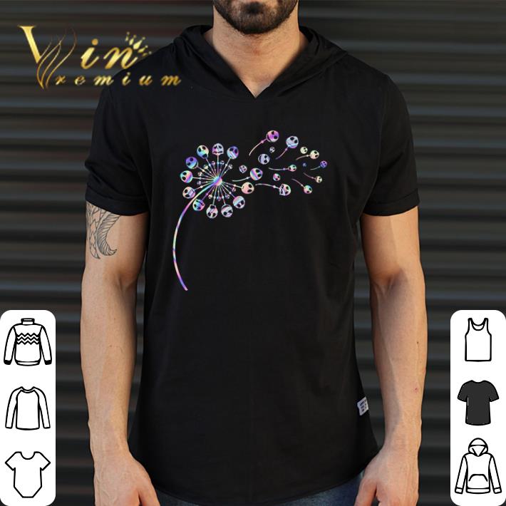 Hot Dandelion face Jack Skellington shirt