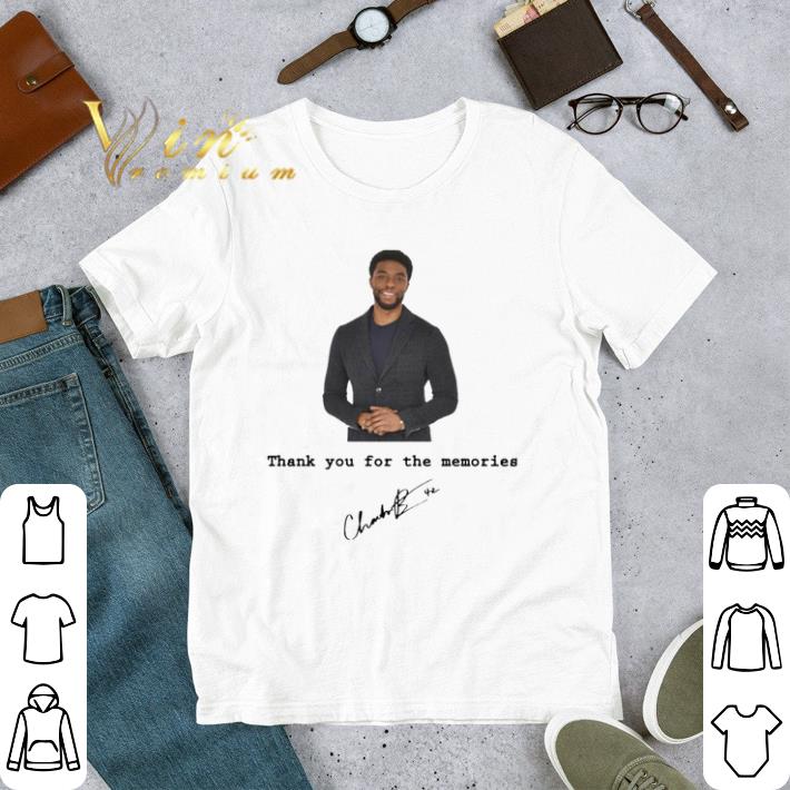 Awesome Rip Chadwick Boseman Black Panther Thank You For The Memories Signature shirt 78e66580 awesome rip chadwick boseman black panther thank you for the memories signature shirt 4 - Awesome Rip Chadwick Boseman Black Panther Thank You For The Memories Signature shirt
