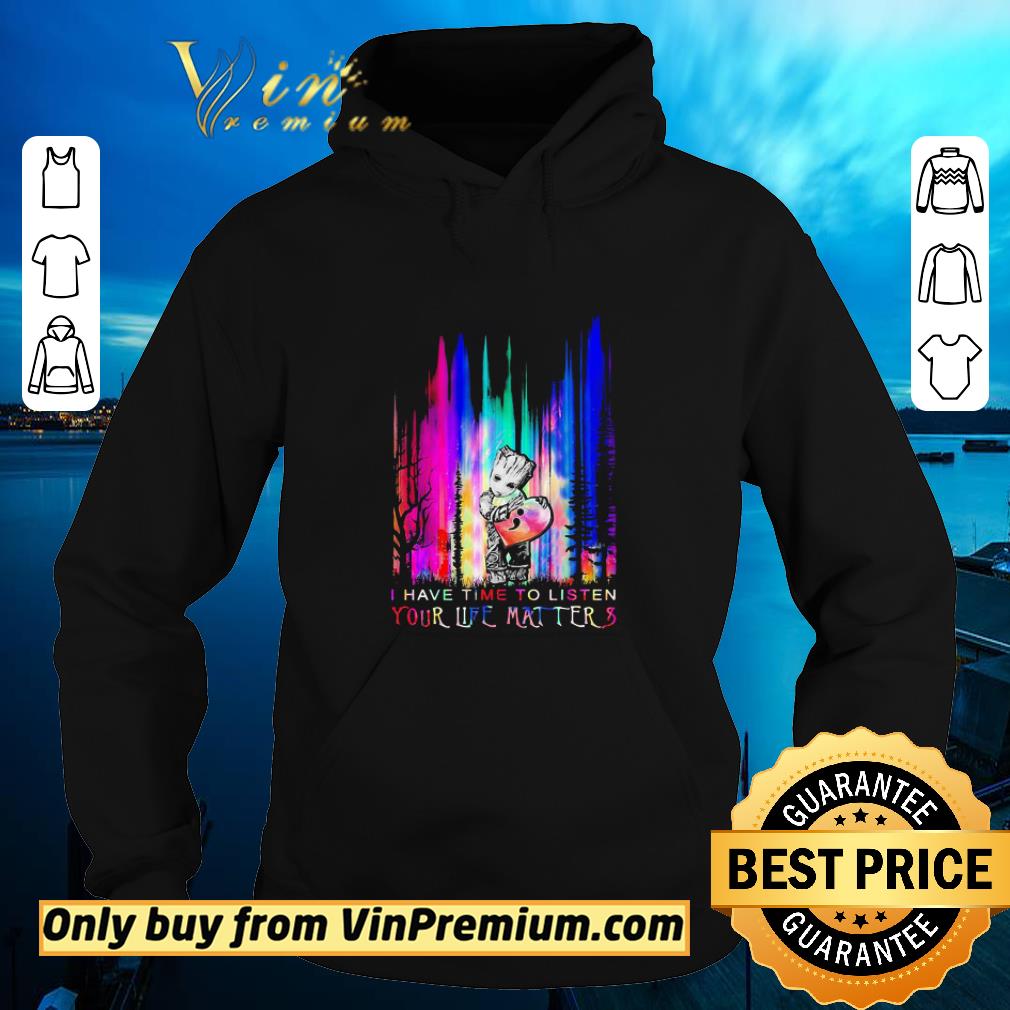 806d522a baby groot hug heart i have time to listen your life matter retro shirt 4 - Baby Groot Hug Heart I Have Time To Listen Your Life Matter Retro shirt