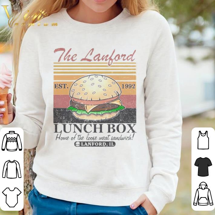 Nice The lanford est 1992 lunch box home of the loose meat sandwich lanford il vintage retro shirt 891ed3be nice the lanford est 1992 lunch box home of the loose meat sandwich lanford il vintage retro shirt 4 - Nice The lanford est 1992 lunch box home of the loose meat sandwich lanford il vintage retro shirt