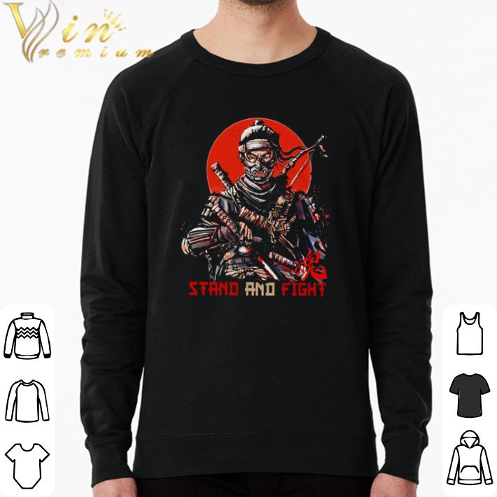 Nice Ninja Stand And Fight shirt a0489e3b nice ninja stand and fight shirt 4 - Nice Ninja Stand And Fight shirt