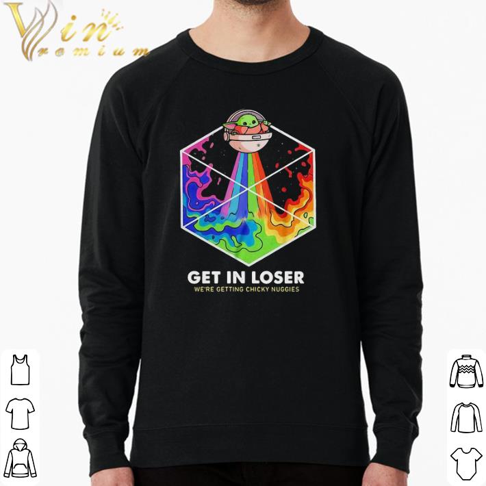 a1a11ff2 awesome baby yoda nuggies rainbow get in loser were getting chicky nuggies shirt 4 - Awesome Baby Yoda nuggies rainbow get in loser were getting chicky nuggies shirt