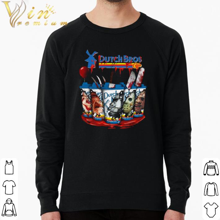 Hot Dutch Bros Halloween horror characters shirt af2d5b8c hot dutch bros halloween horror characters shirt 4 - Hot Dutch Bros Halloween horror characters shirt