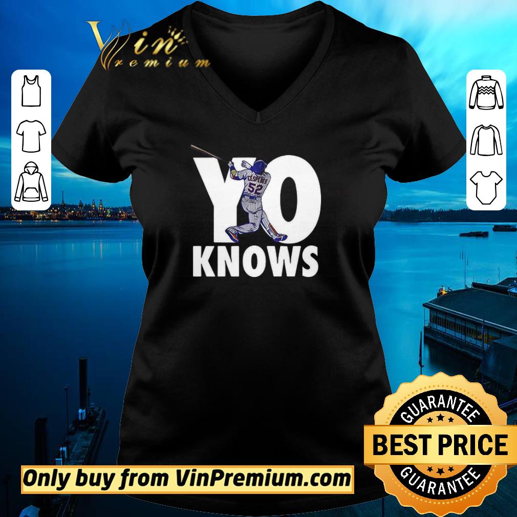 Premium Yoenis cespedes yo knows shirt