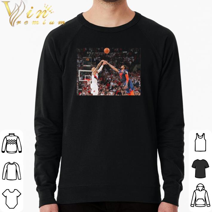 b826261d funny damian lillard and paul george shirt 4 - Funny Damian Lillard and Paul George shirt