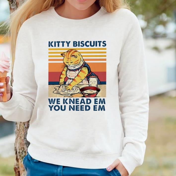 ba63628a top kitty biscuits we knead em you need em vintage shirt 4 - Top Kitty biscuits we knead em you need em vintage shirt