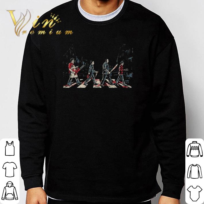 Funny Horror Character movie abbey road shirt babf54da funny horror character movie abbey road shirt 4 - Funny Horror Character movie abbey road shirt