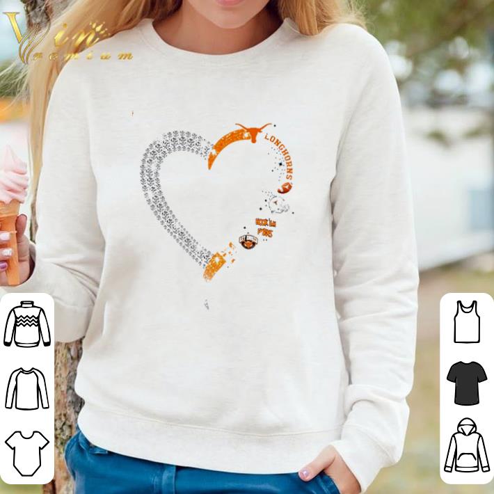 c1d59258 nice texas longhorns diamond heart shirt 4 - Nice Texas Longhorns Diamond Heart shirt