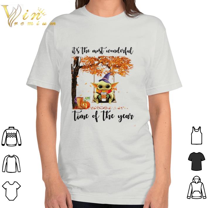 Original Baby Yoda it’s the most wonderful time of the years shirt Original Baby Yoda it’s the most wonderful time of the years shirt