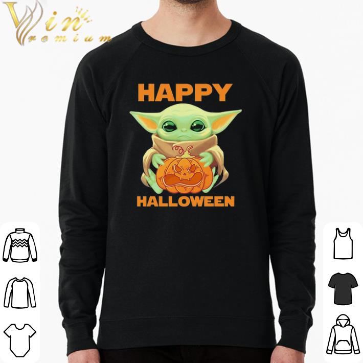 c753cf9a pretty baby yoda happy halloween shirt 4 - Pretty Baby yoda happy halloween shirt
