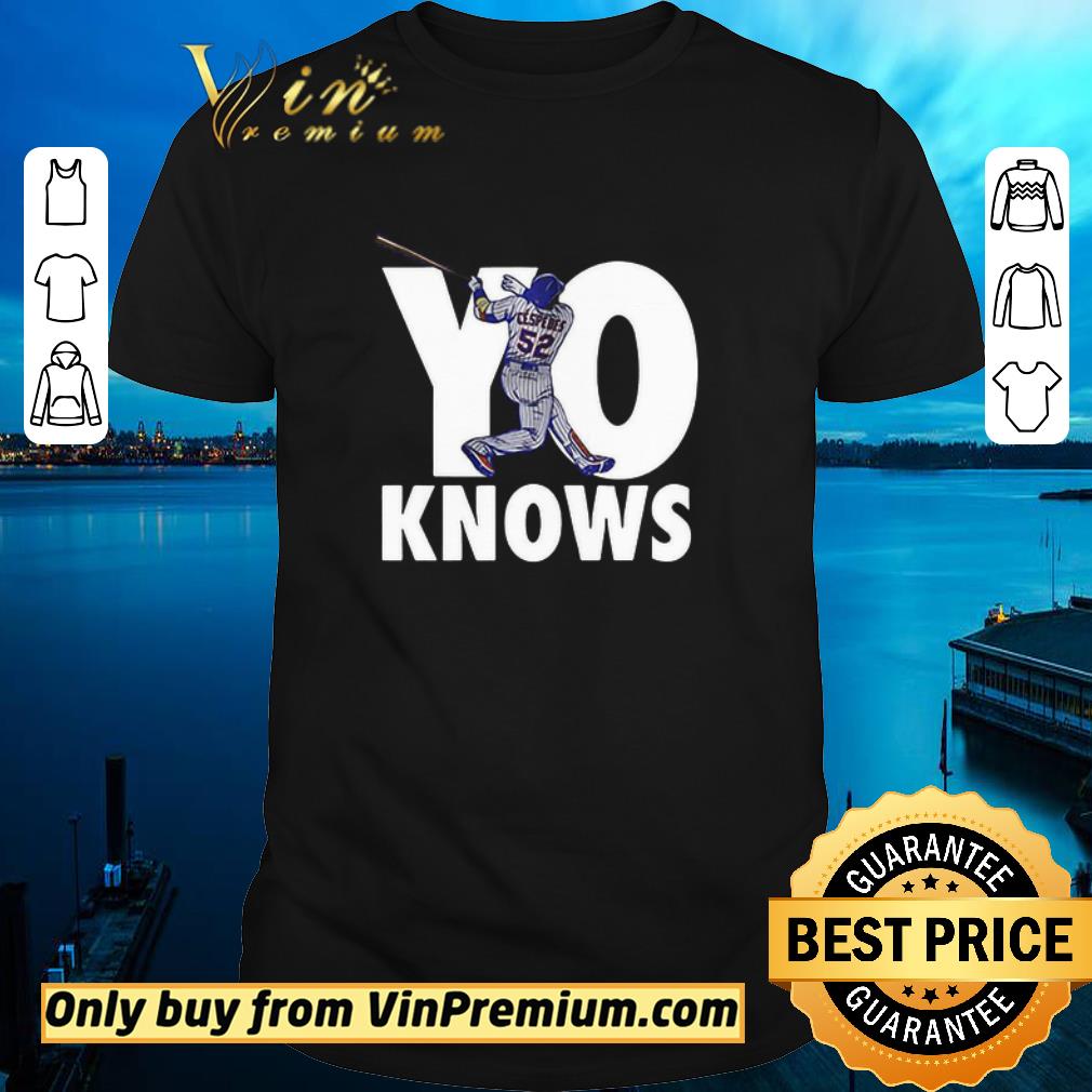 Premium Yoenis cespedes yo knows shirt