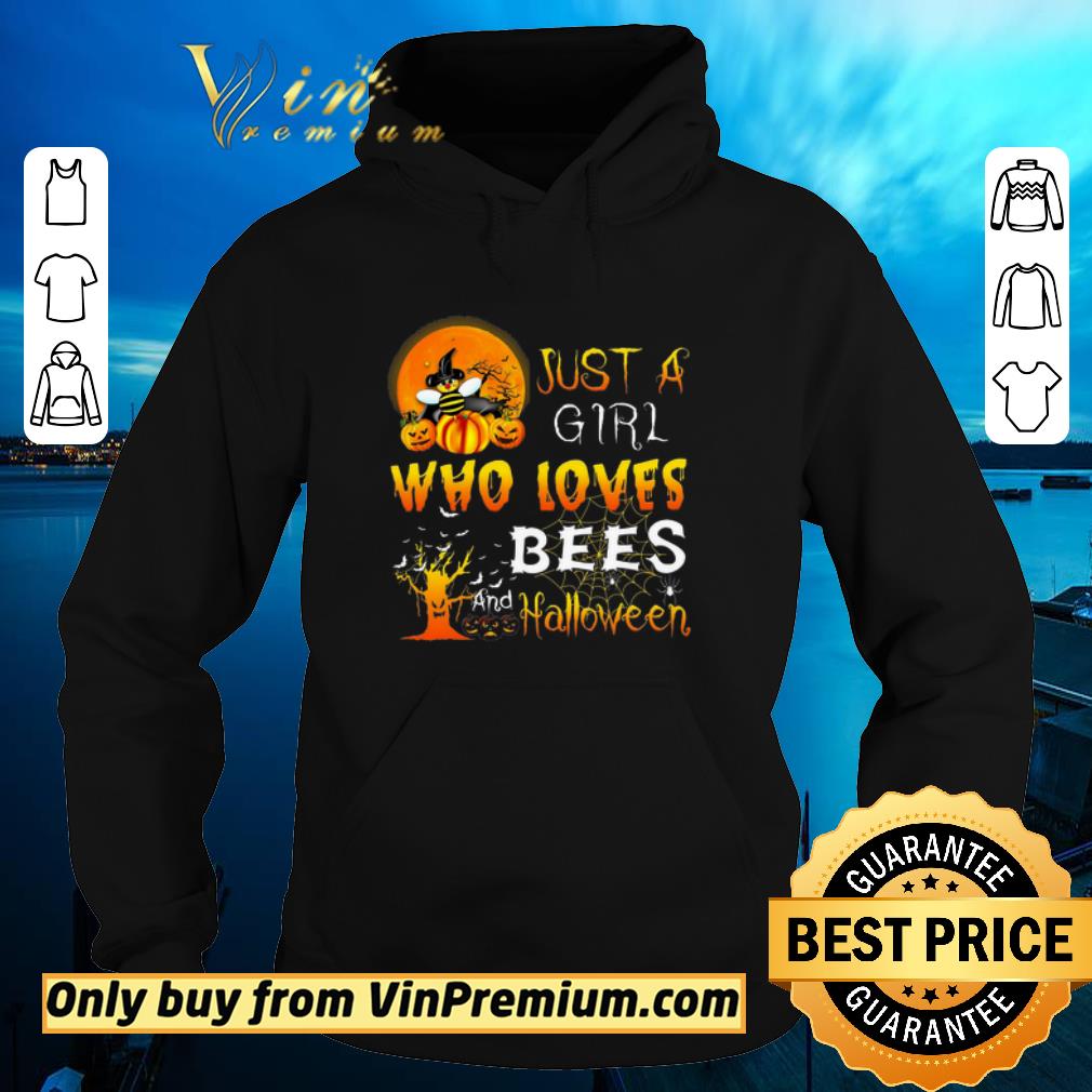 eb339787 original just a girl who loves bees and halloween shirt 4 - Original Just A Girl Who Loves Bees And Halloween shirt