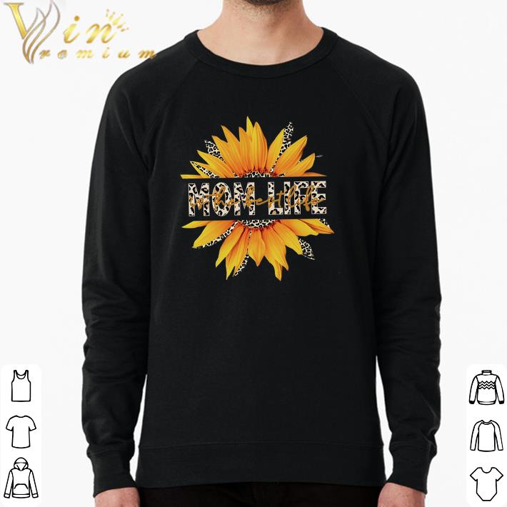 eb59d5be official sunflower leopard mom life is the best life shirt 4 - Official Sunflower Leopard Mom Life Is The Best Life shirt