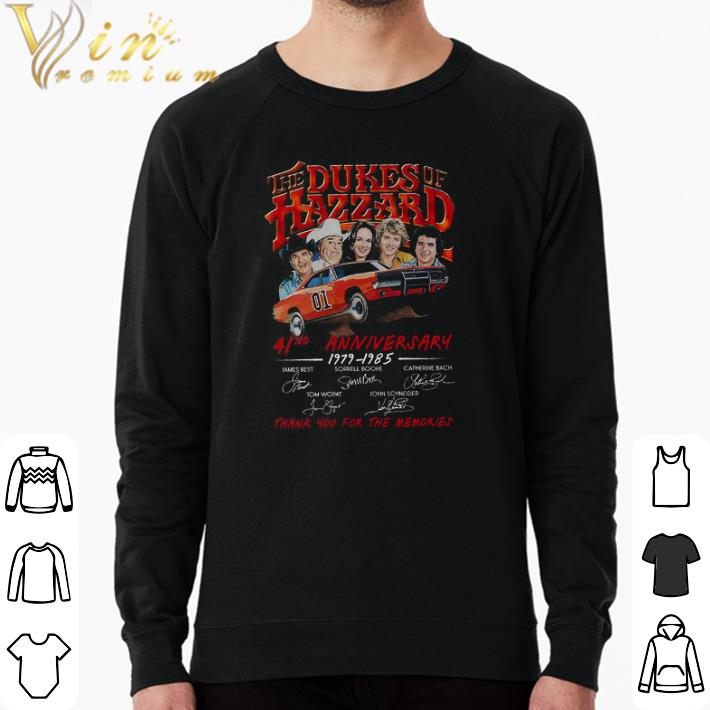 f59c9b69 the dukes of hazzard 41nd anniversary 1979 1985 signature thank you shirt 4 - The Dukes Of Hazzard 41nd Anniversary 1979 1985 Signature Thank You shirt