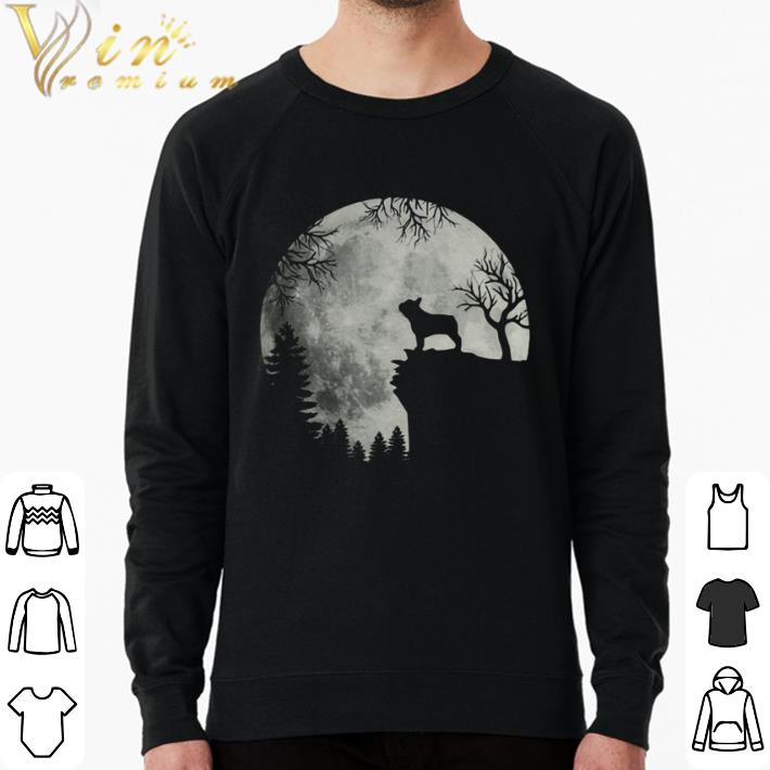 Original Shadow Of The French Bulldog Howling In The Moon shirt f6238dc6 original shadow of the french bulldog howling in the moon shirt 4 - Original Shadow Of The French Bulldog Howling In The Moon shirt