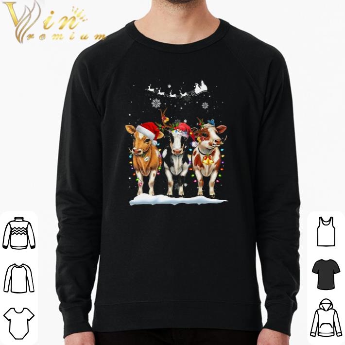 08e3cd0d official cows happy merry christmas shirt 4 - Official Cows Happy Merry Christmas shirt