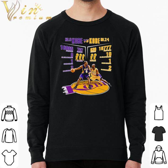 0bed74e7 official no 8 kobe vs no 24 kobe kobe bryant larger imprint shirt 4 - Official No 8 Kobe vs No 24 Kobe Kobe Bryant larger imprint shirt