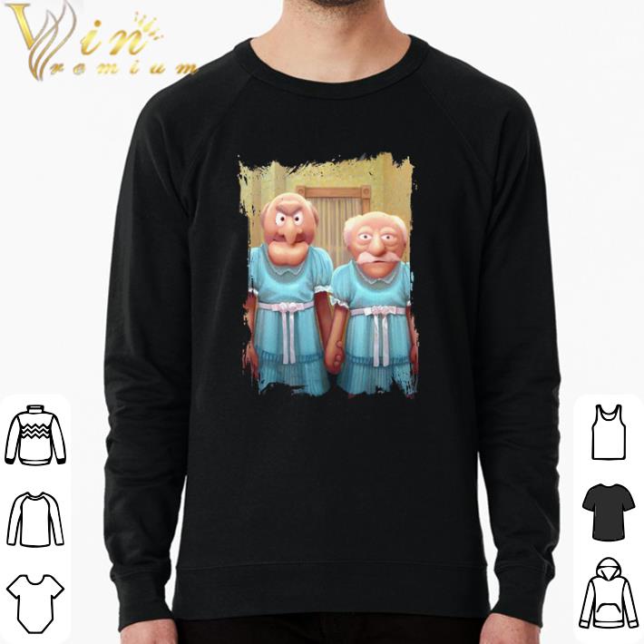 0cd15ae7 top muppet maniac statler and waldorf as the grady twins shirt 4 - Top Muppet Maniac Statler and Waldorf as the Grady Twins shirt