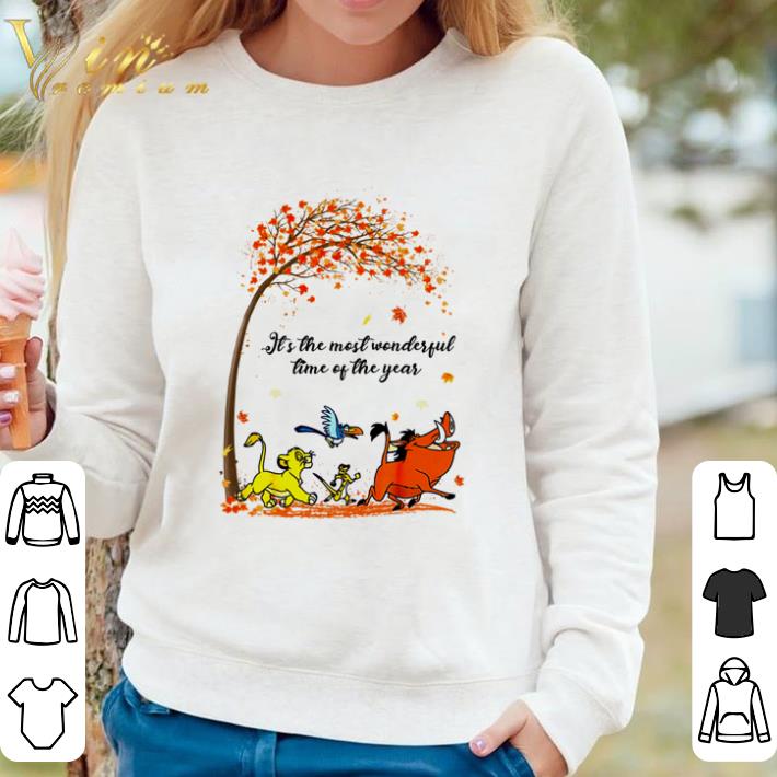 0d04211a pretty lion king it s the most wonderful time of the years shirt 4 - Pretty Lion king it’s the most wonderful time of the years shirt