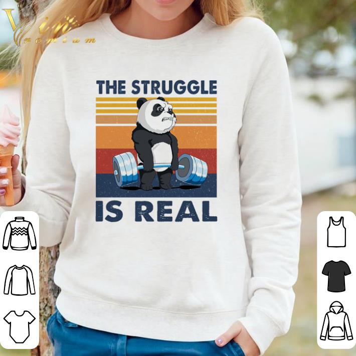 Original Panda the struggle is real vintage shirt 0e2c3f10 original panda the struggle is real vintage shirt 4 - Original Panda the struggle is real vintage shirt