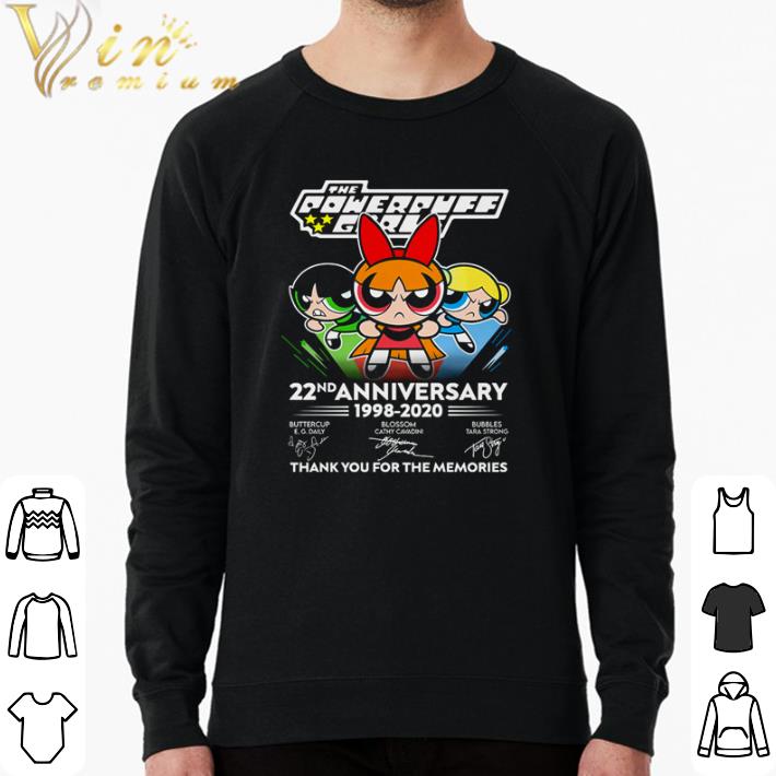 Official The Powerpuff Girls 22nd anniversary 1998 2020 signatures thank you for the memories shirt 12f9f197 official the powerpuff girls 22nd anniversary 1998 2020 signatures thank you for the memories shirt 4 - Official The Powerpuff Girls 22nd anniversary 1998 2020 signatures thank you for the memories shirt