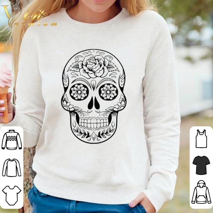 18d93f34 nice sugar skull tattoos day of the dead shirt 4 - Nice Sugar Skull Tattoos Day Of The Dead shirt