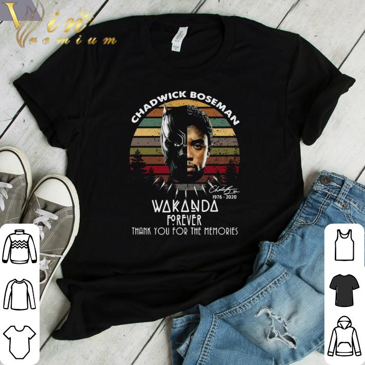 Official Black panther rip chadwick Boseman leafs shirt