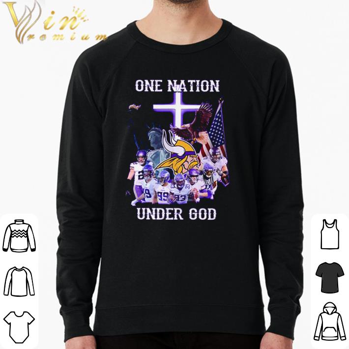 Nice Minnesota Vikings one nation under god American flag shirt 3f8fa50d nice minnesota vikings one nation under god american flag shirt 4 - Nice Minnesota Vikings one nation under god American flag shirt