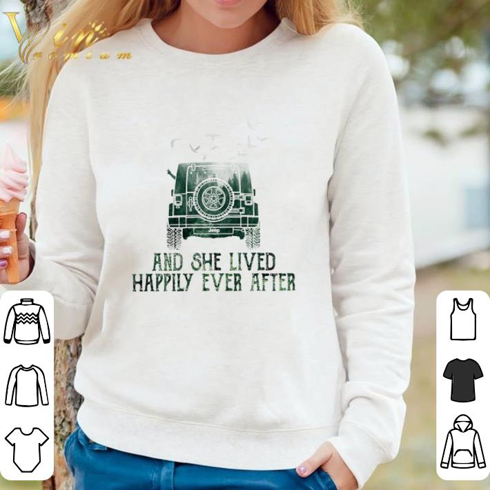 Funny Jeep And She Lived Happily Ever After shirt 4f228adb funny jeep and she lived happily ever after shirt 4 - Funny Jeep And She Lived Happily Ever After shirt