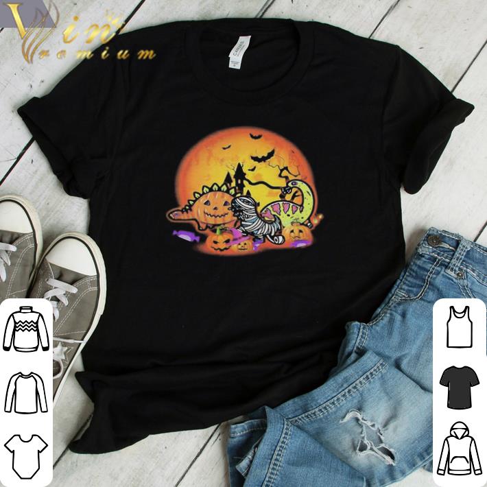 Hot Halloween Dinosaur Pumpkin shirt